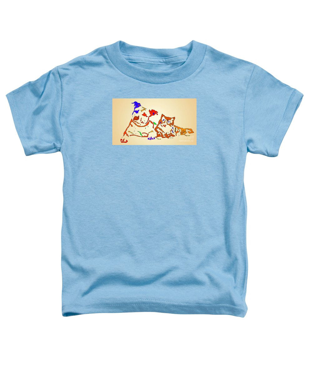 T-shirt pour tout-petits – Best Buddies. Série pour animaux de compagnie