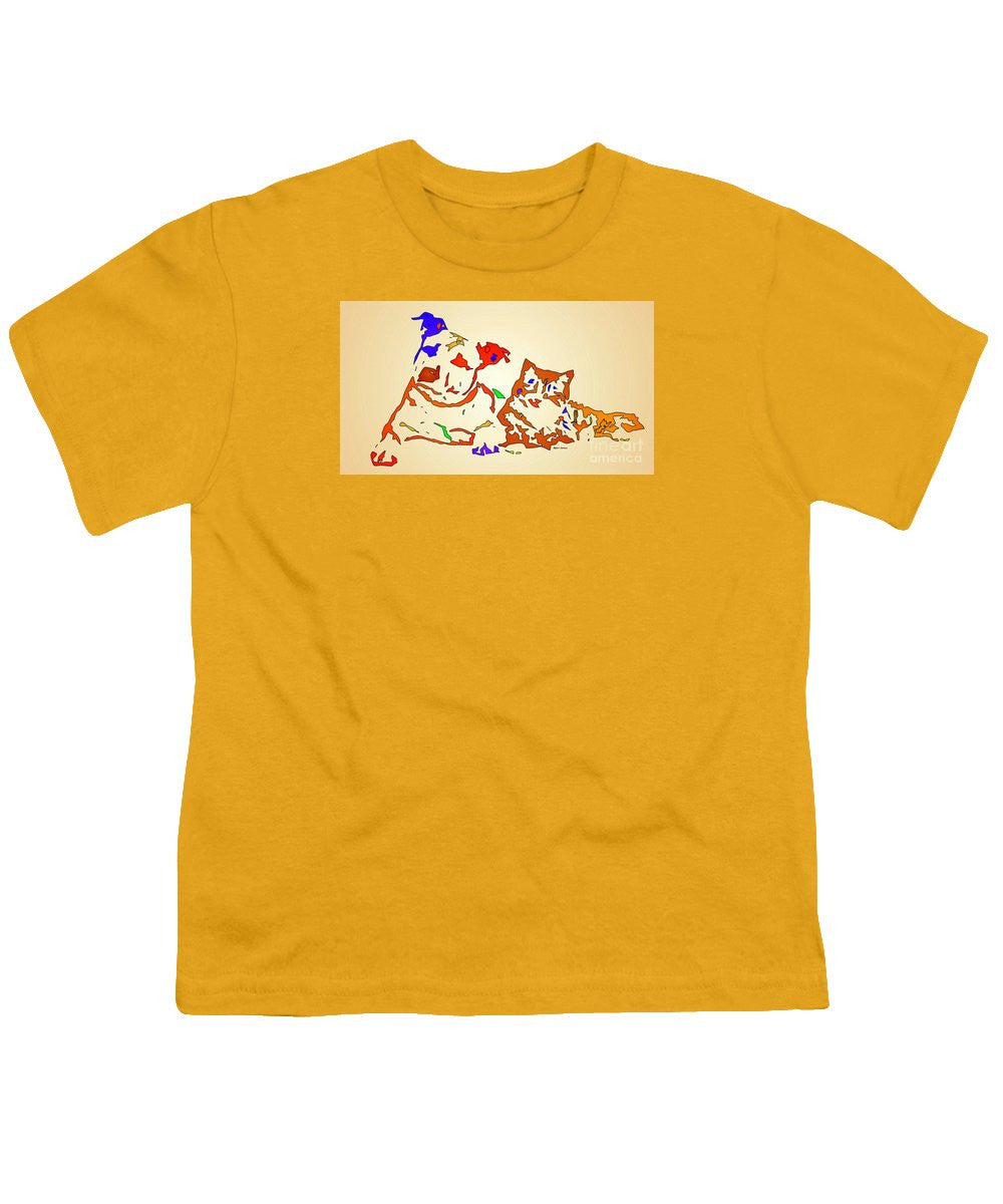 T-shirt pour jeunes – Best Buddies. Série pour animaux de compagnie