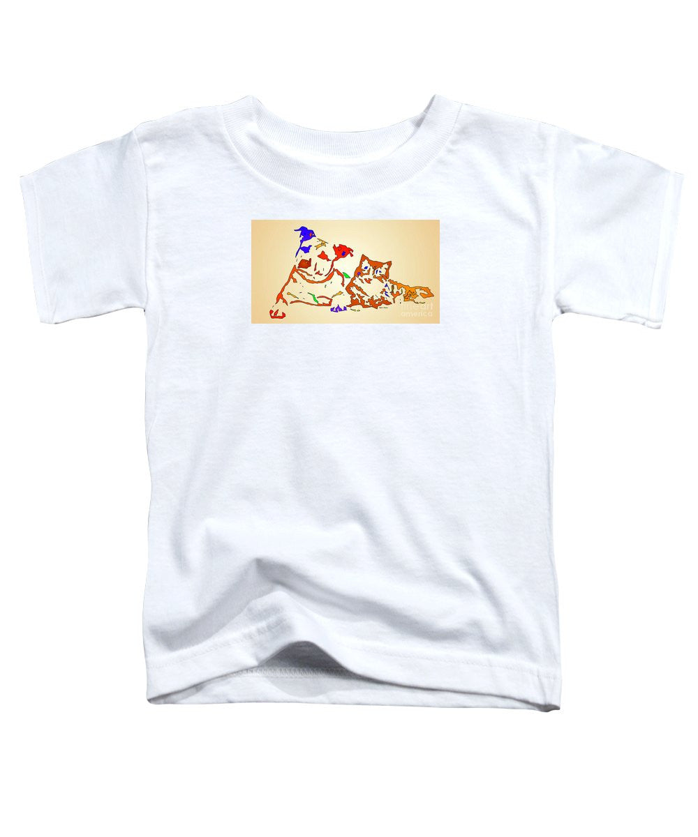 T-shirt pour tout-petits – Best Buddies. Série pour animaux de compagnie