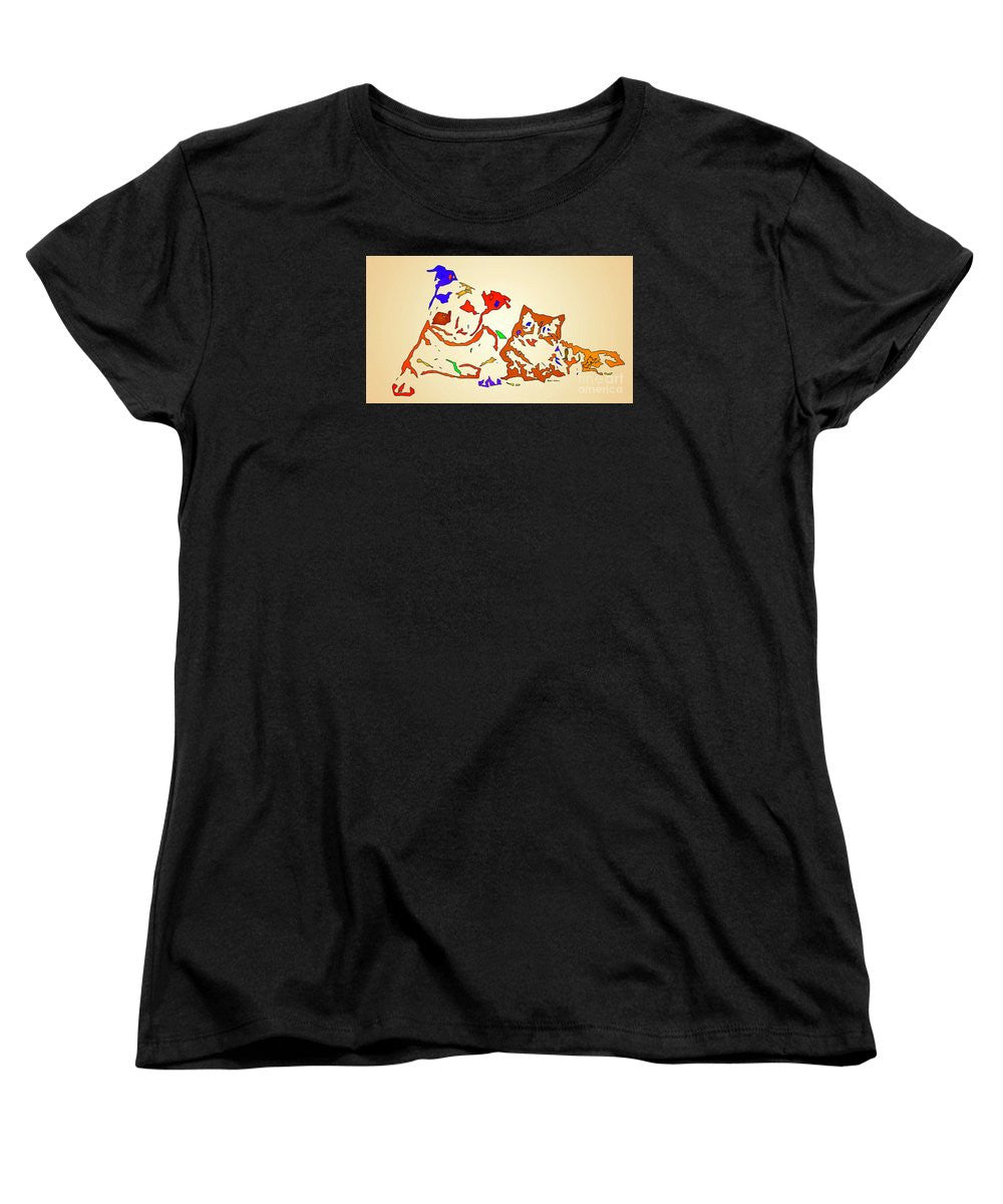 Women's T-Shirt (Standard Cut) - Best Buddies. Pet Series