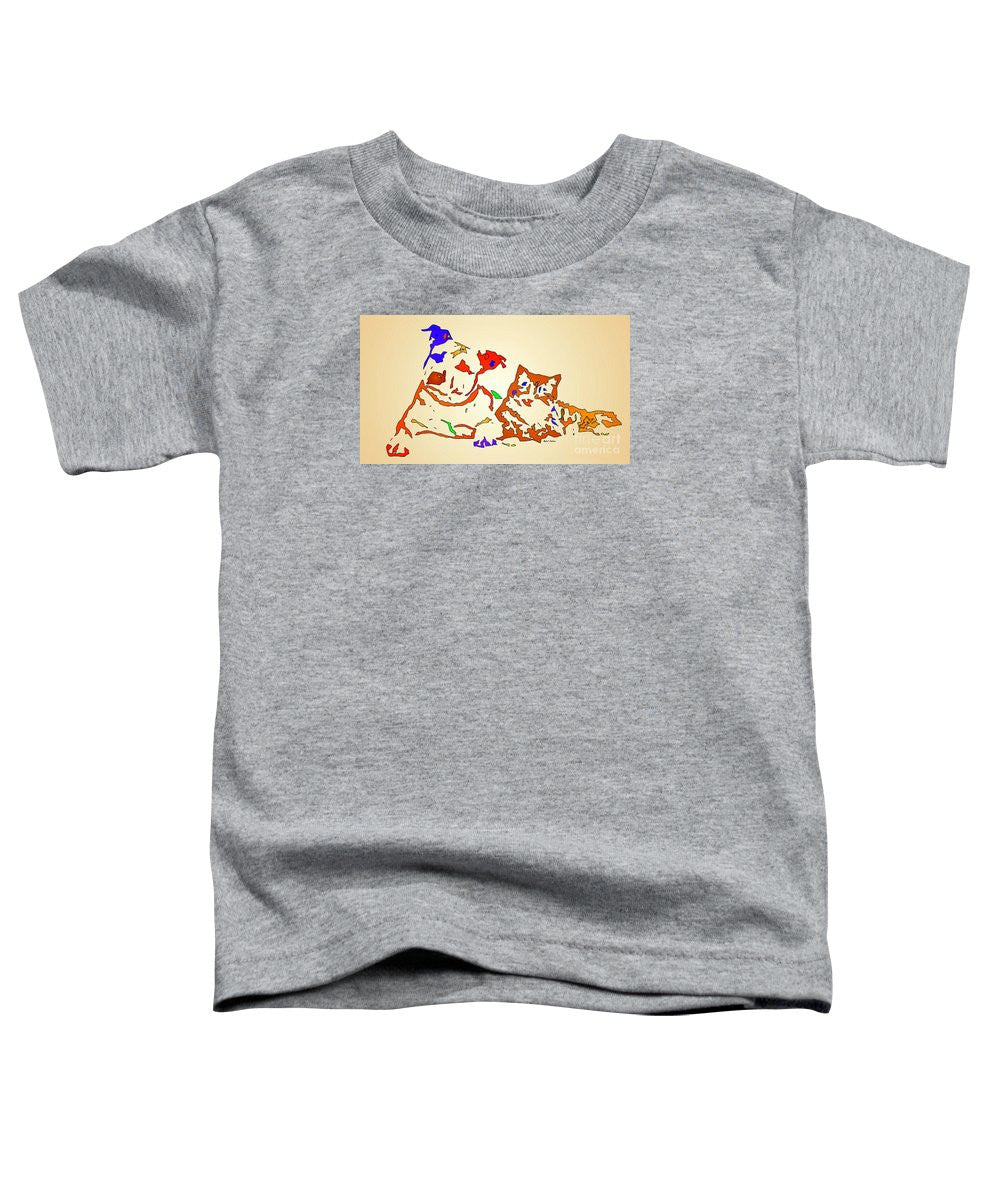 T-shirt pour tout-petits – Best Buddies. Série pour animaux de compagnie