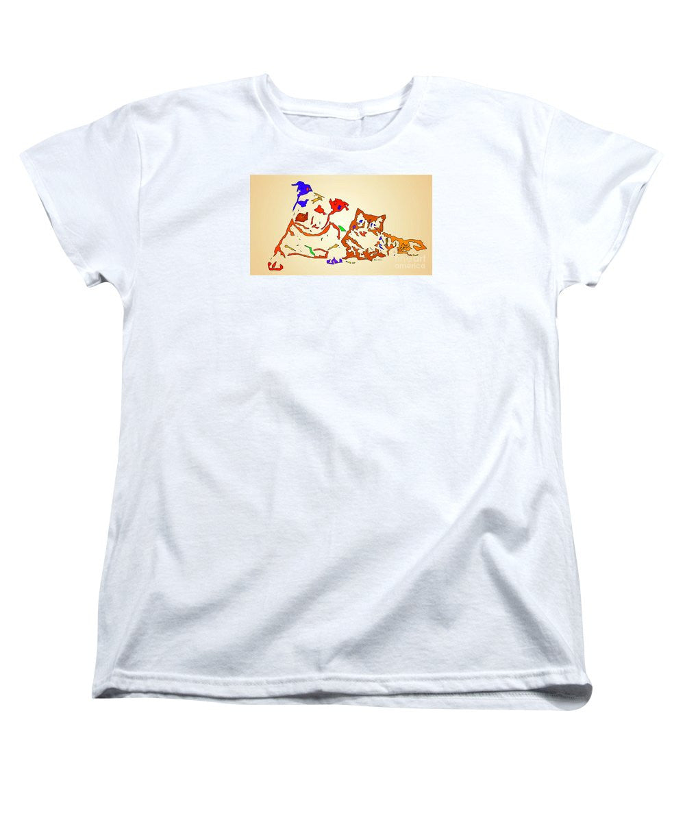 Women's T-Shirt (Standard Cut) - Best Buddies. Pet Series