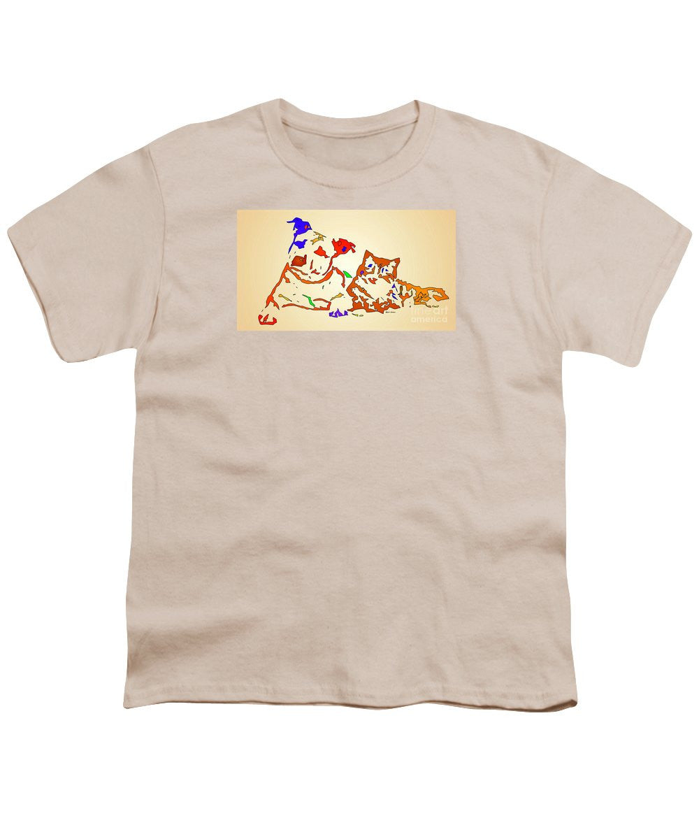 T-shirt pour jeunes – Best Buddies. Série pour animaux de compagnie