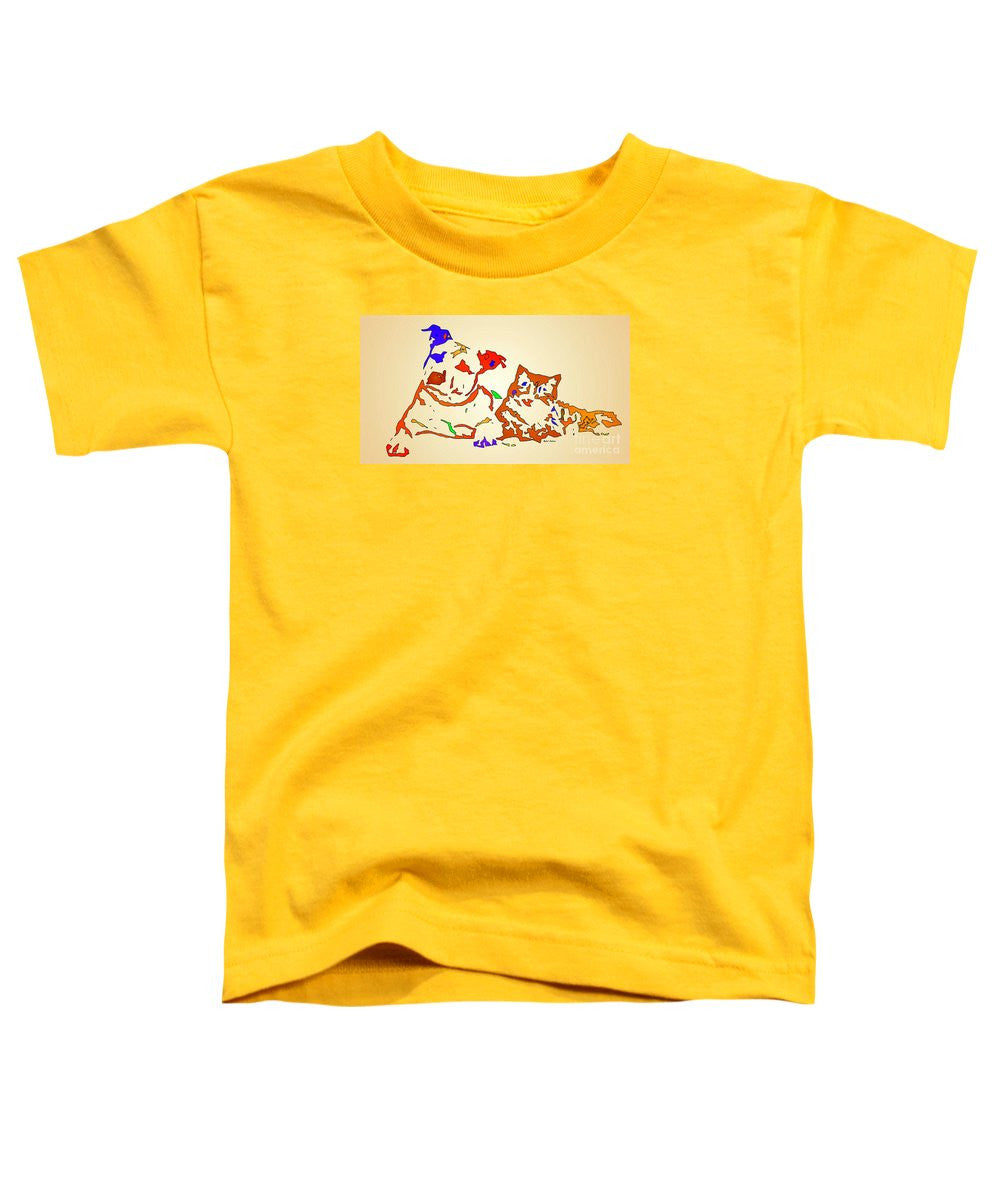 T-shirt pour tout-petits – Best Buddies. Série pour animaux de compagnie