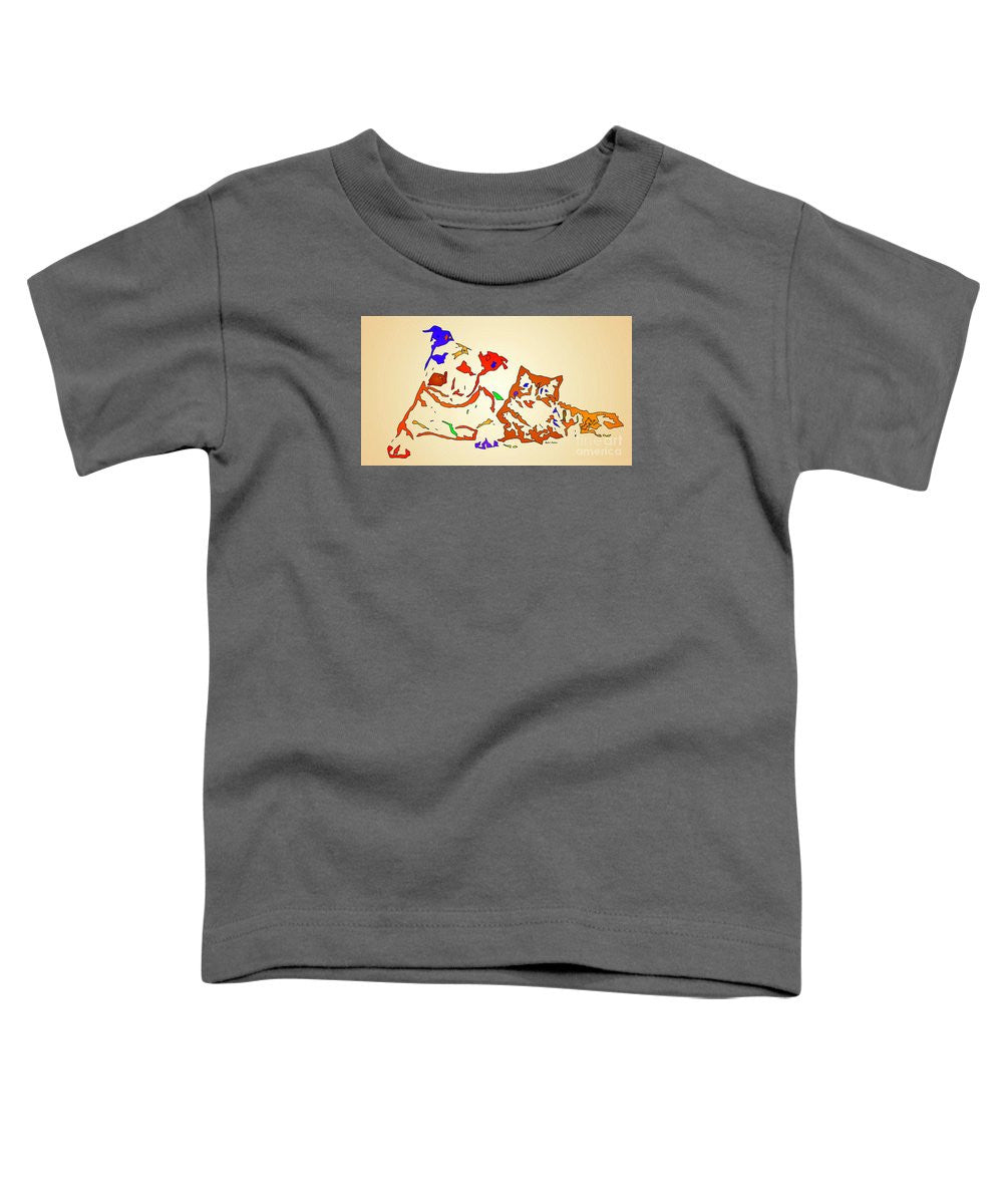 T-shirt pour tout-petits – Best Buddies. Série pour animaux de compagnie