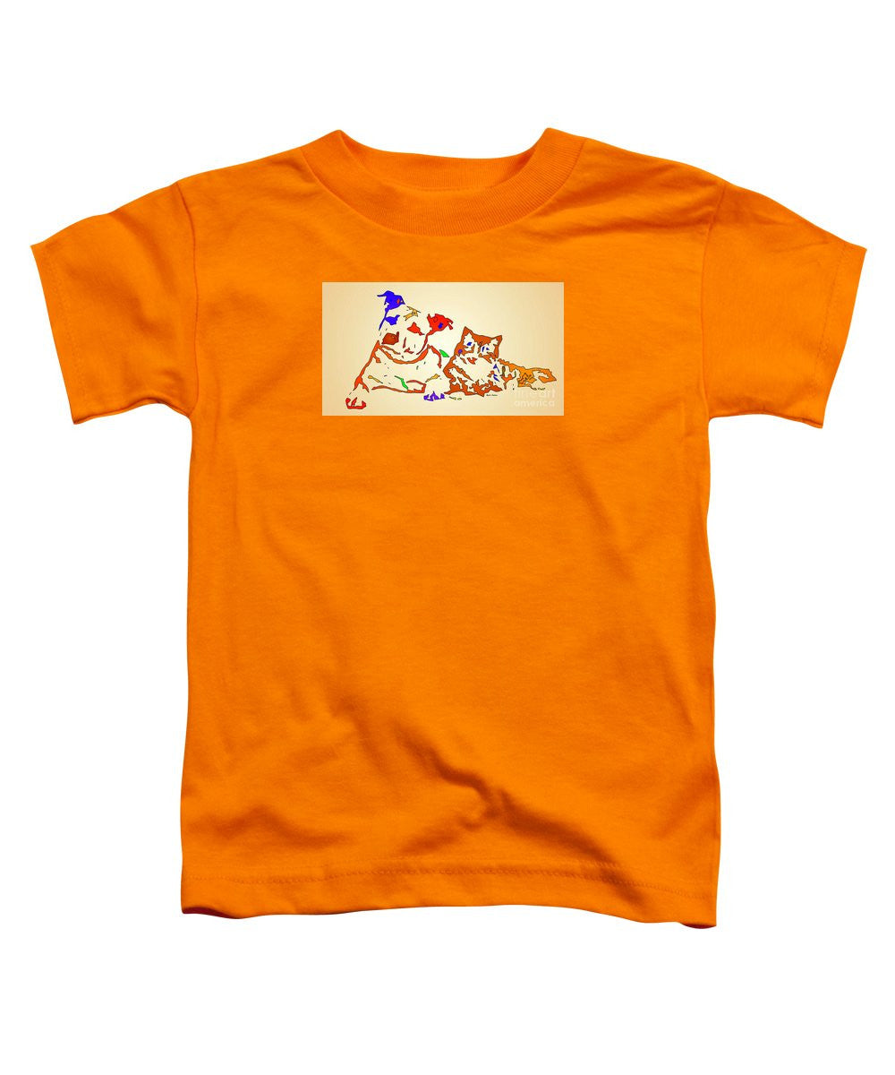 T-shirt pour tout-petits – Best Buddies. Série pour animaux de compagnie