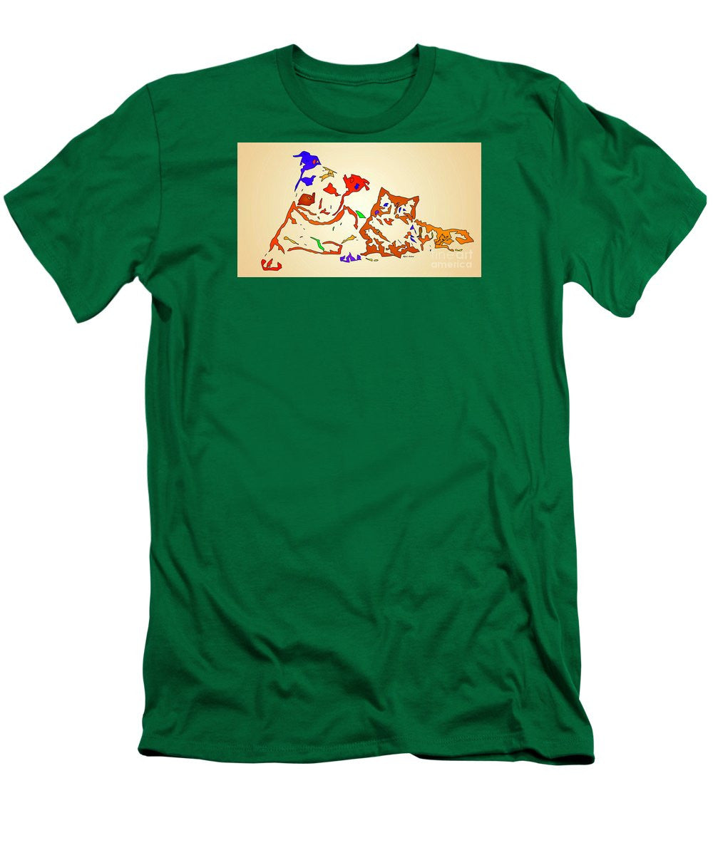 Men's T-Shirt (Slim Fit) - Best Buddies. Pet Series