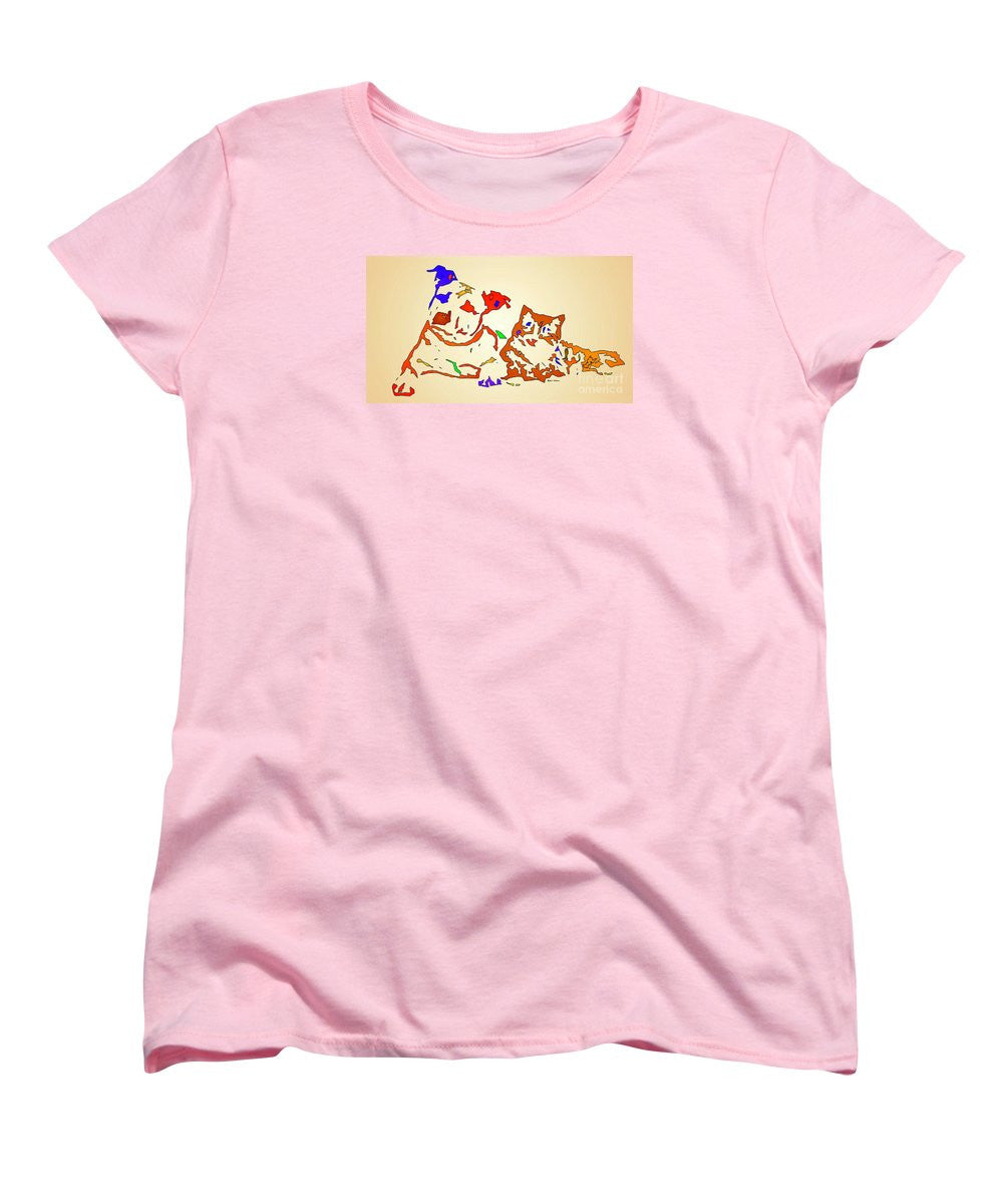 Women's T-Shirt (Standard Cut) - Best Buddies. Pet Series