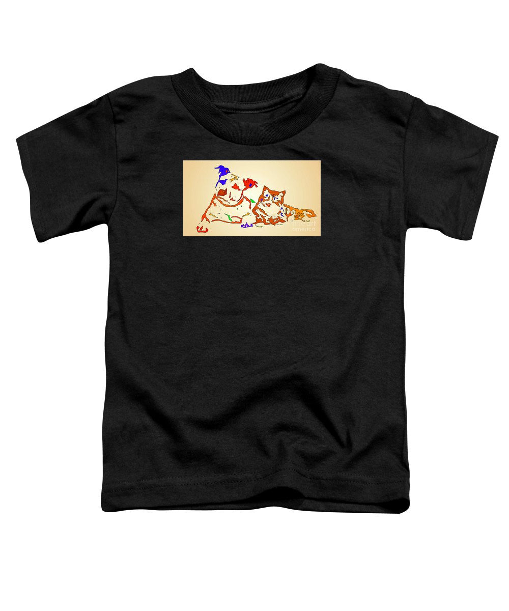 T-shirt pour tout-petits – Best Buddies. Série pour animaux de compagnie