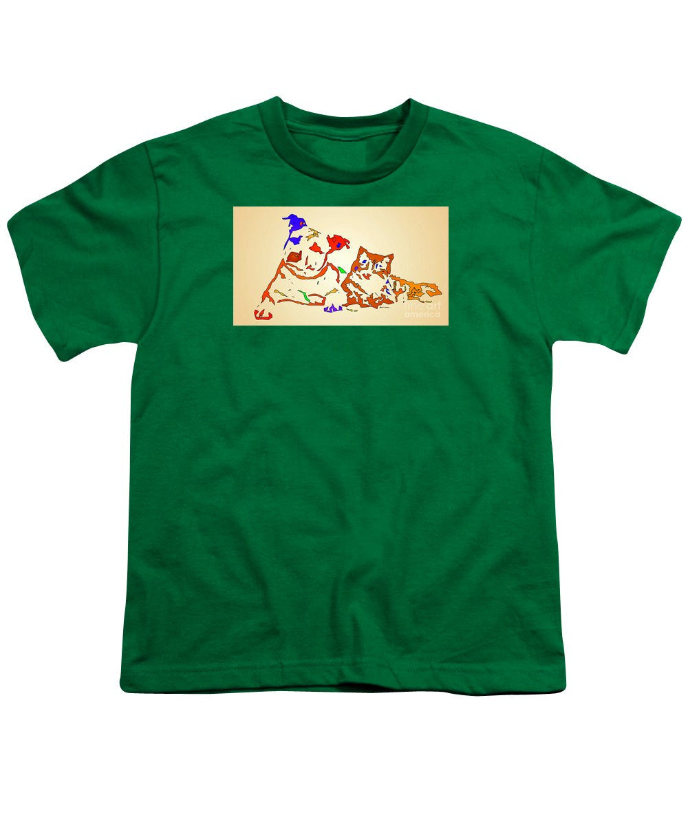 T-shirt pour jeunes – Best Buddies. Série pour animaux de compagnie