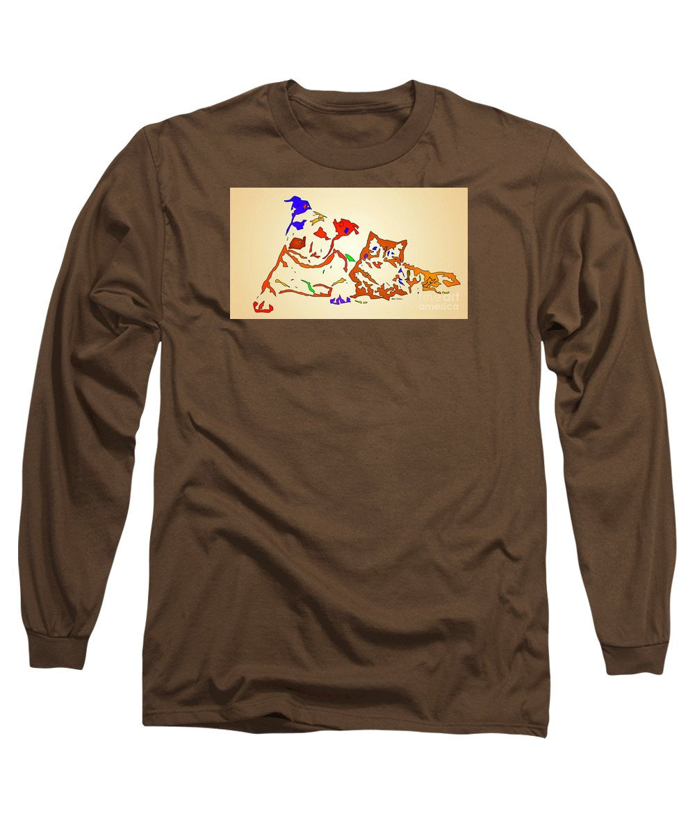 Long Sleeve T-Shirt - Best Buddies. Pet Series