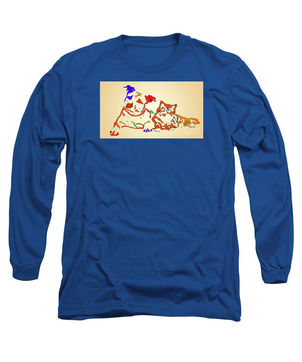 Long Sleeve T-Shirt - Best Buddies. Pet Series