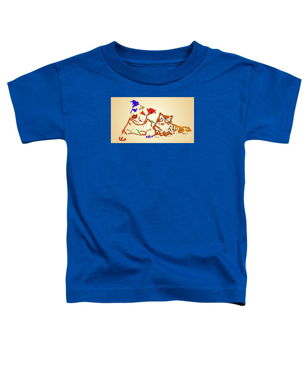 T-shirt pour tout-petits – Best Buddies. Série pour animaux de compagnie