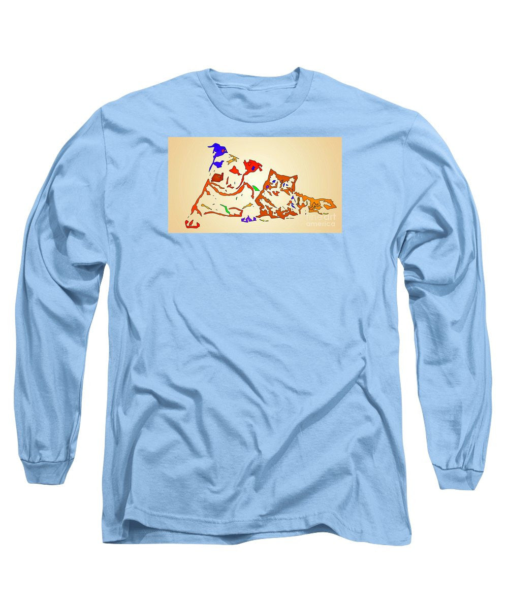 Long Sleeve T-Shirt - Best Buddies. Pet Series