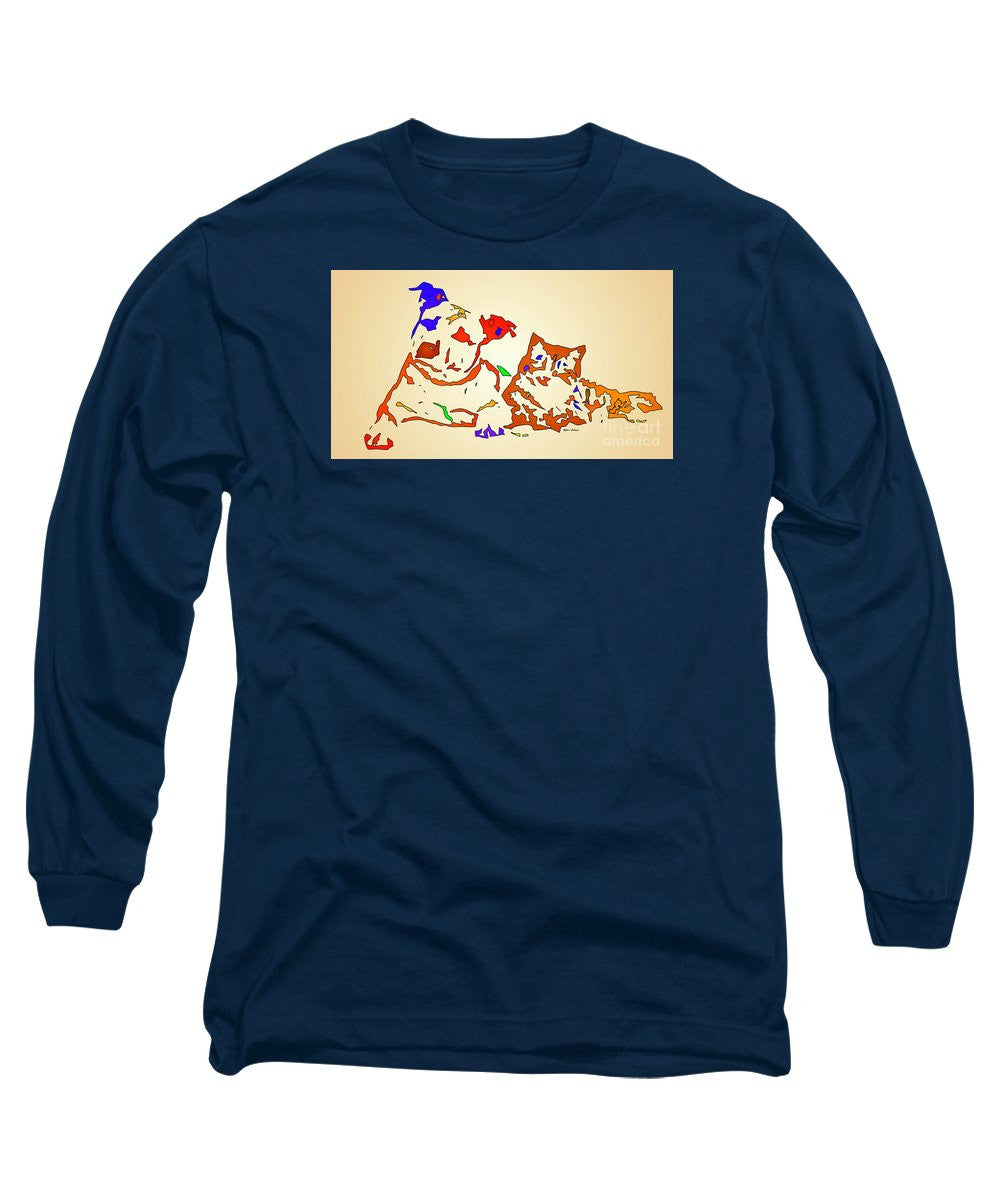 Long Sleeve T-Shirt - Best Buddies. Pet Series