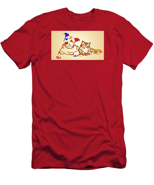 Men's T-Shirt (Slim Fit) - Best Buddies. Pet Series