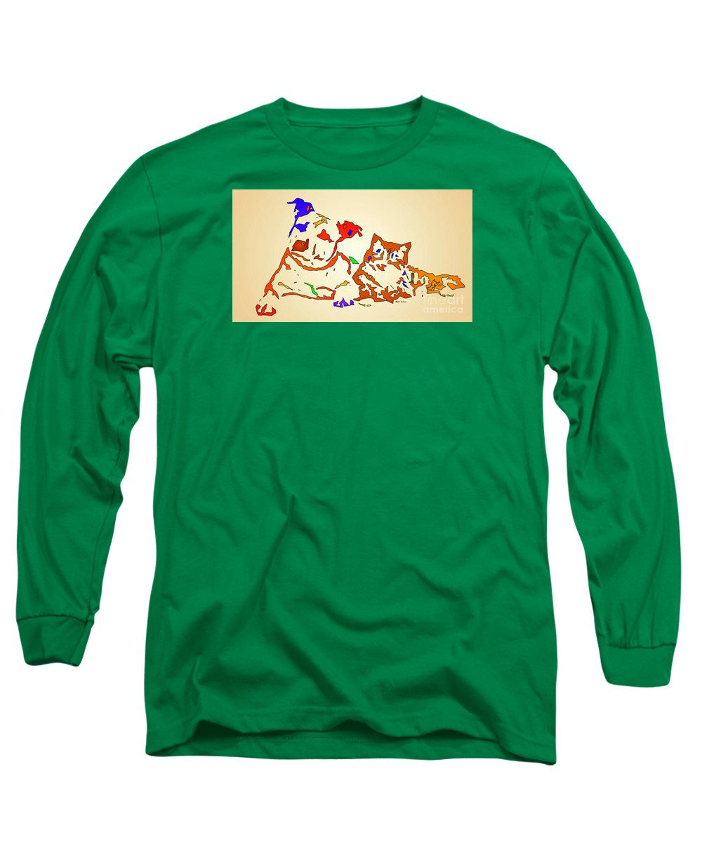 Long Sleeve T-Shirt - Best Buddies. Pet Series