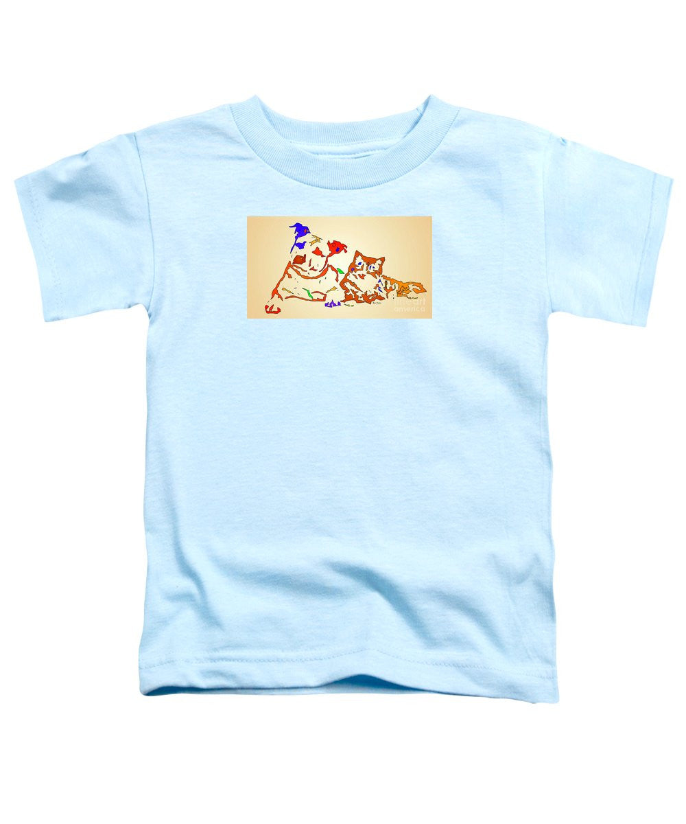 T-shirt pour tout-petits – Best Buddies. Série pour animaux de compagnie