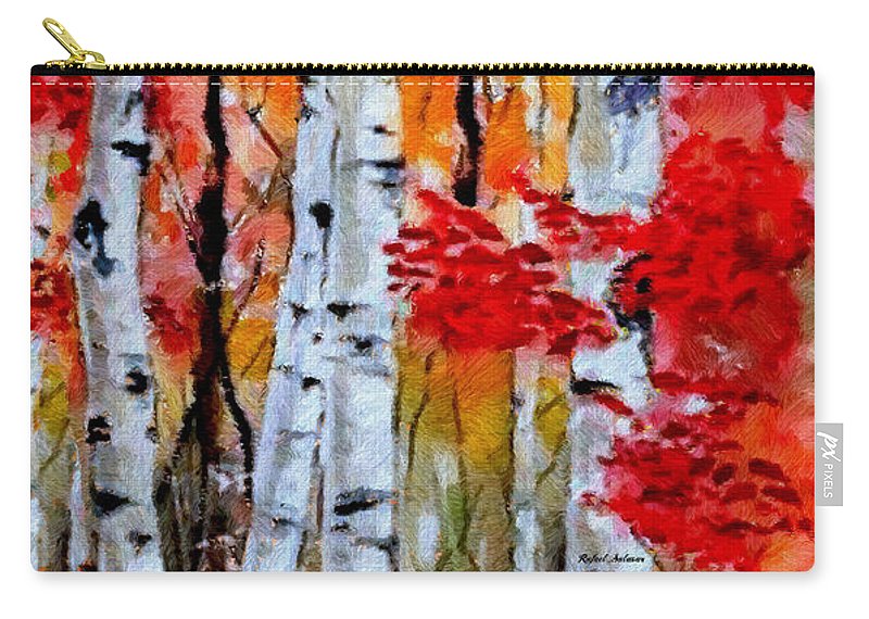 Birch Trees In Fall - Carry-All Pouch