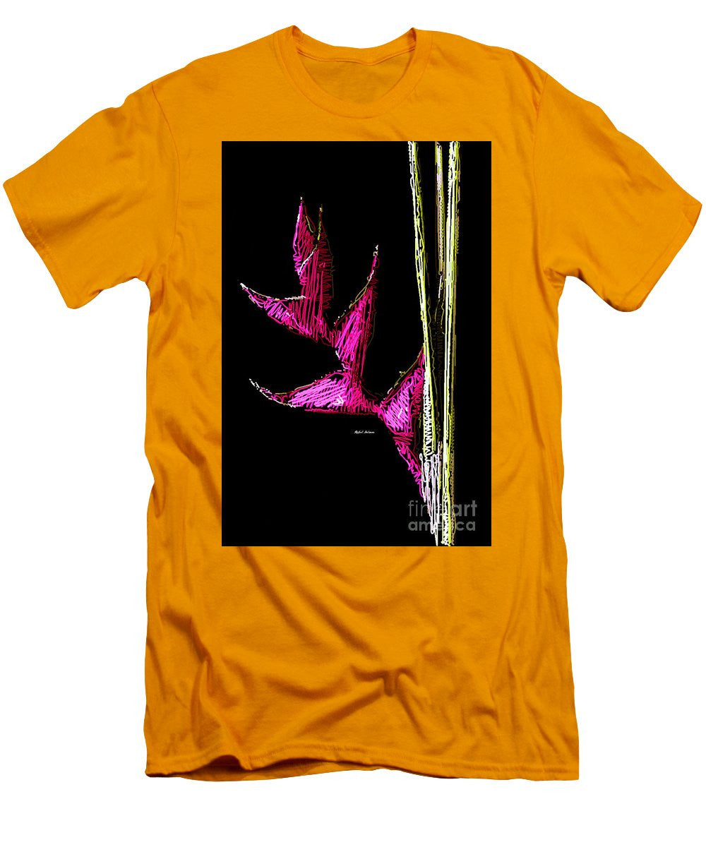 T-shirt pour homme (coupe ajustée) - Oiseaux de paradis