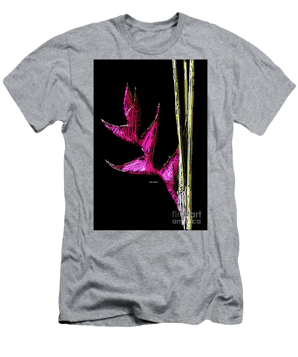 T-shirt pour homme (coupe ajustée) - Oiseaux de paradis