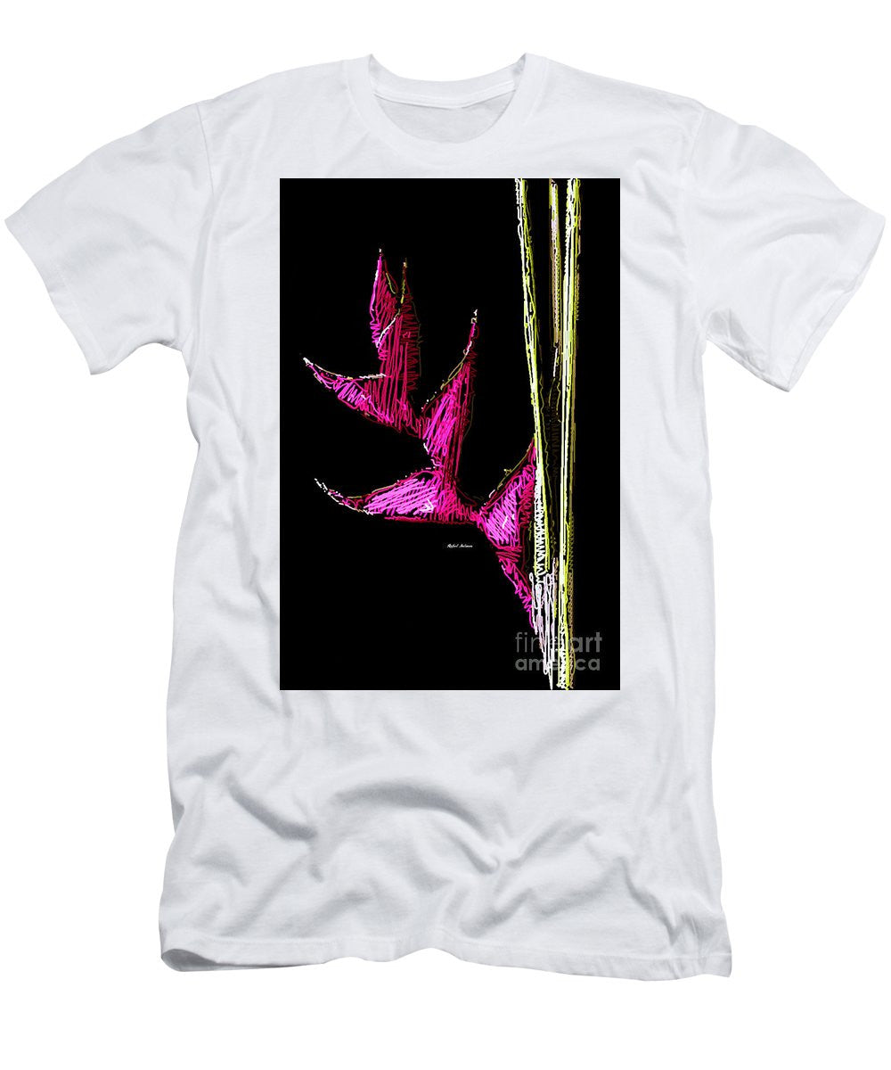 T-shirt pour homme (coupe ajustée) - Oiseaux de paradis