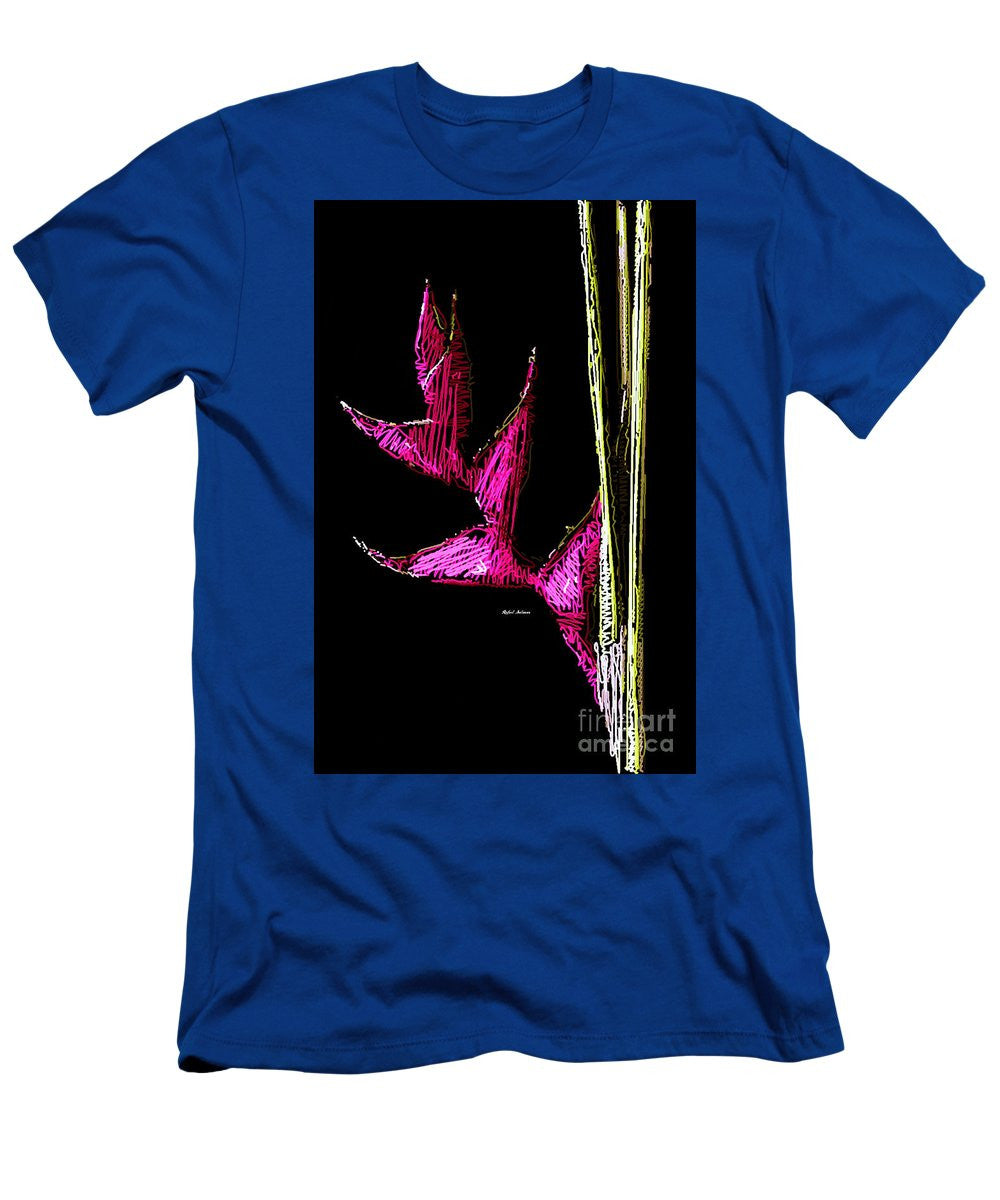 T-shirt pour homme (coupe ajustée) - Oiseaux de paradis