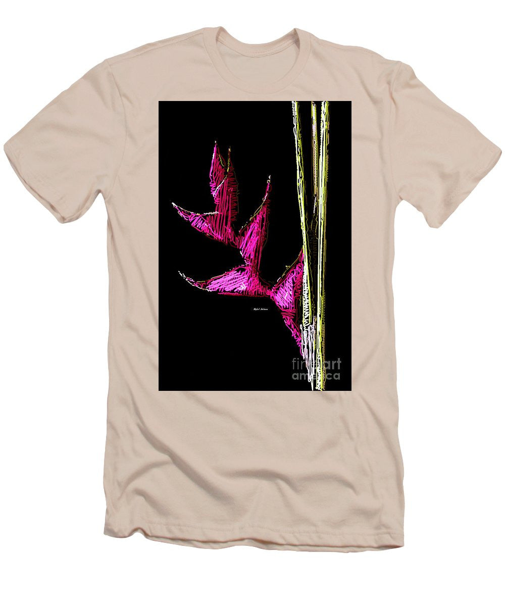 T-shirt pour homme (coupe ajustée) - Oiseaux de paradis