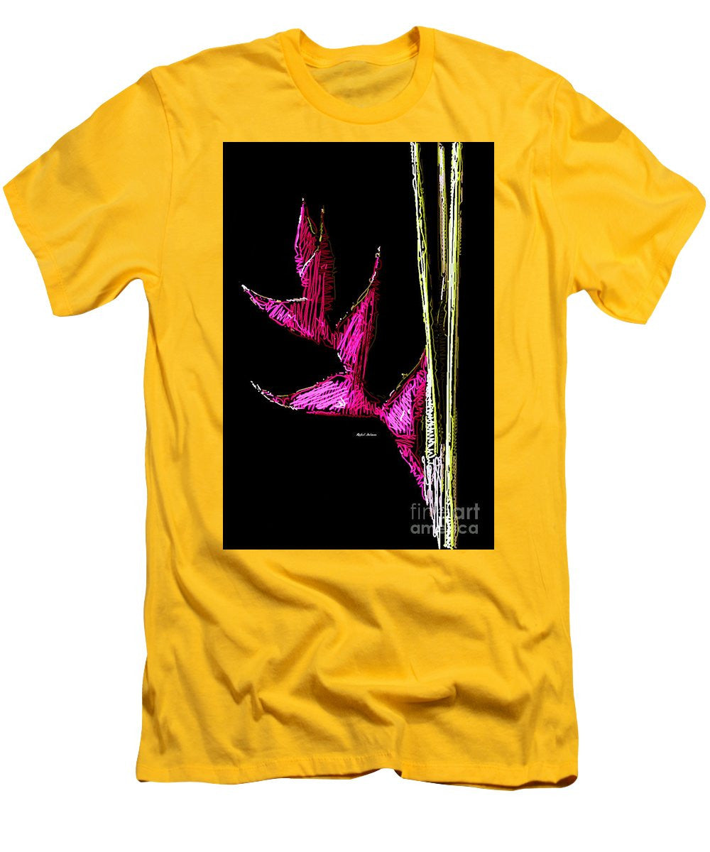 T-shirt pour homme (coupe ajustée) - Oiseaux de paradis