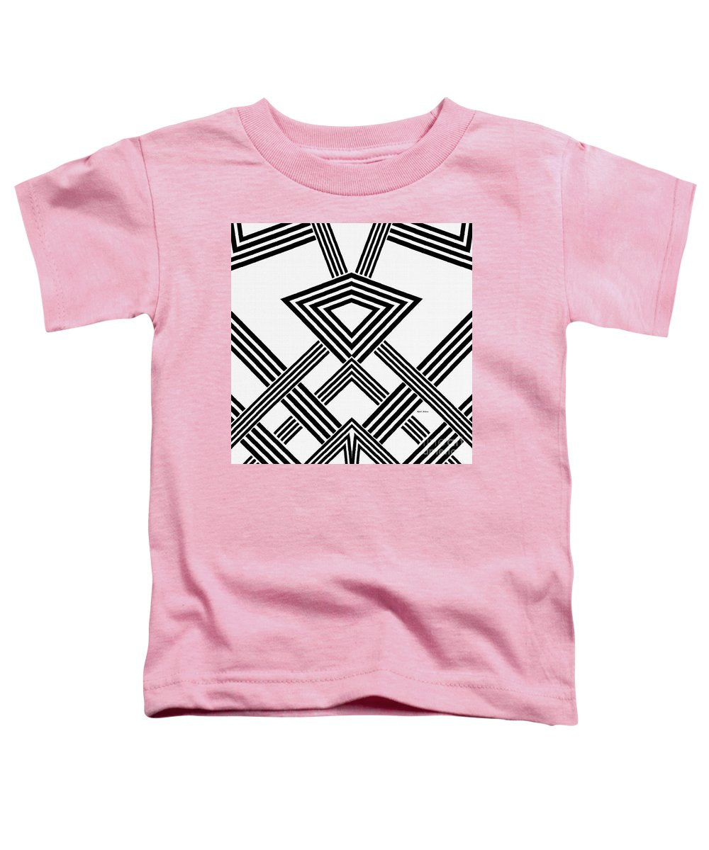 Black And White Diamond - Toddler T-Shirt