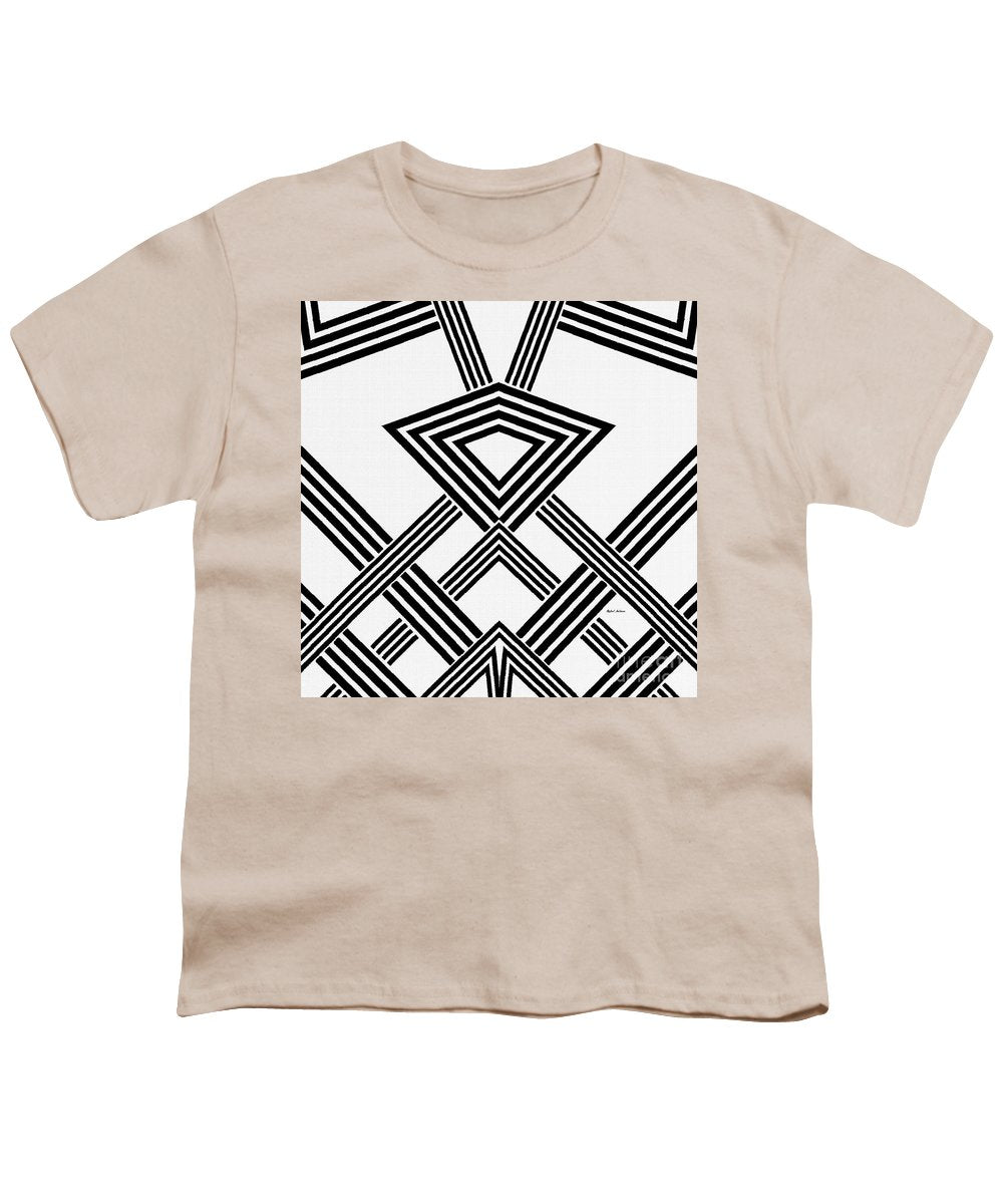 Black And White Diamond - Youth T-Shirt