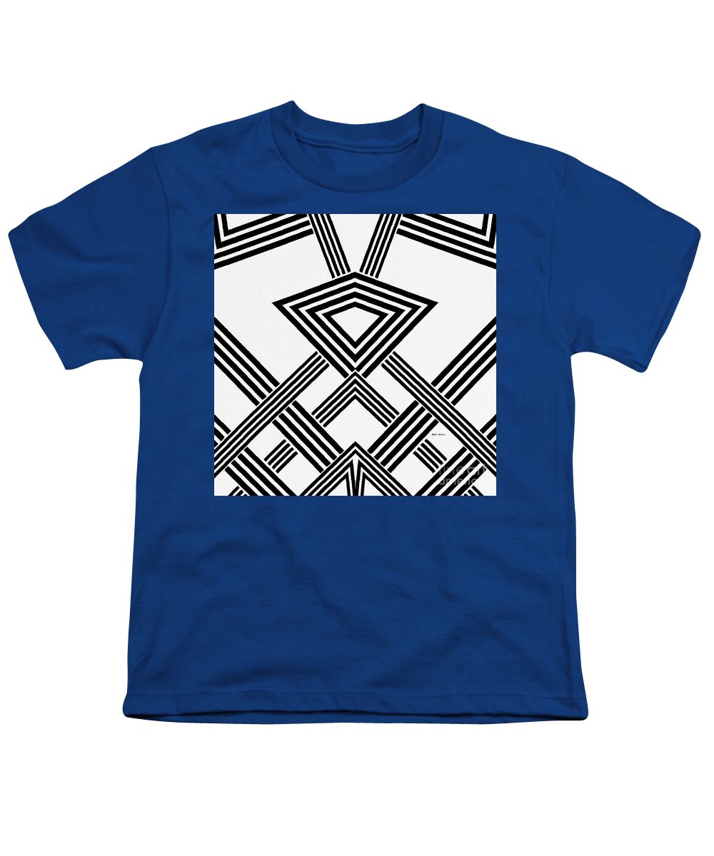 Black And White Diamond - Youth T-Shirt