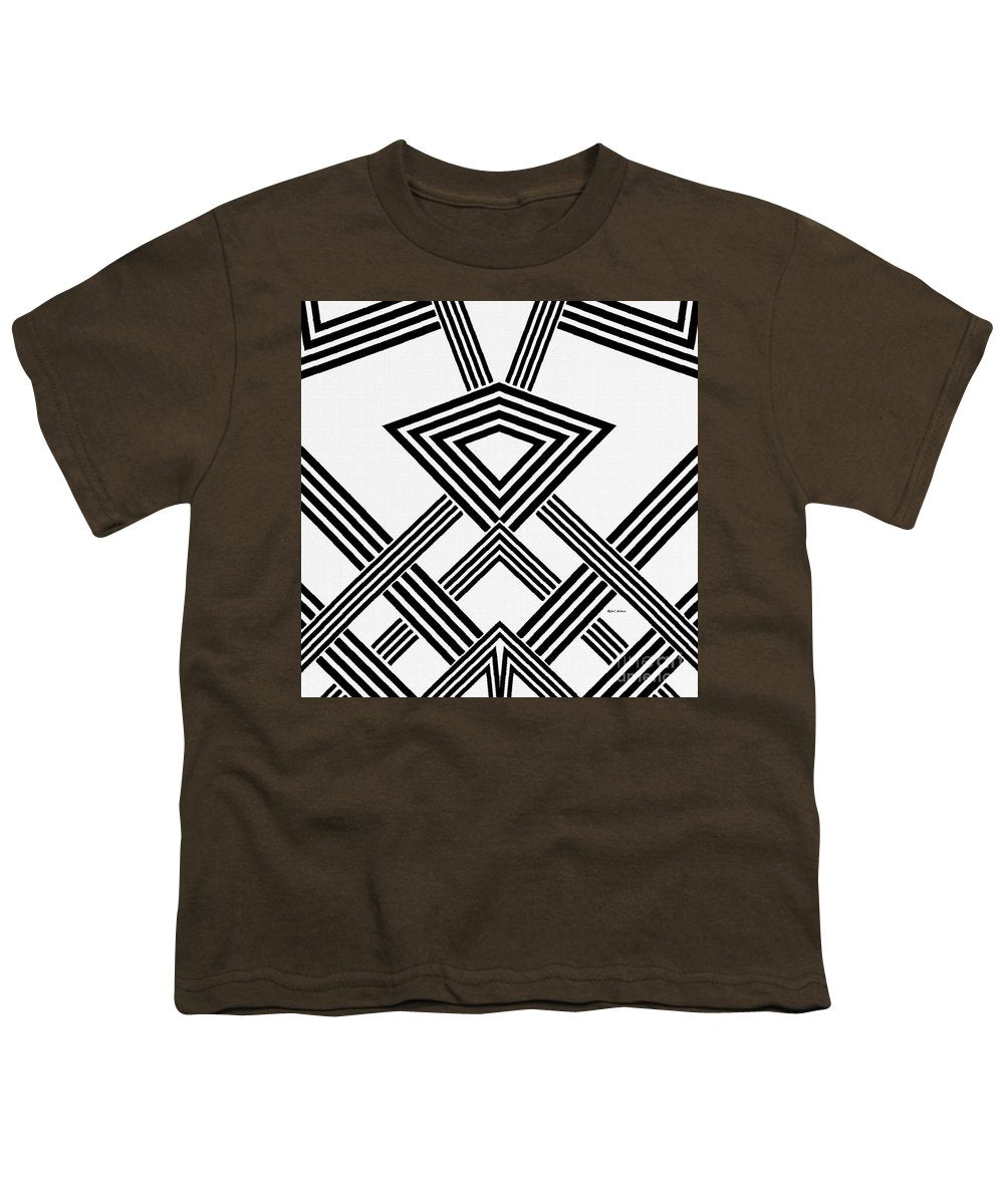 Black And White Diamond - Youth T-Shirt