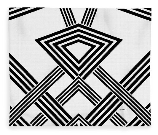 Black And White Diamond - Blanket