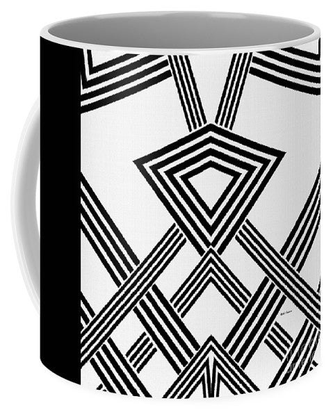 Black And White Diamond - Mug