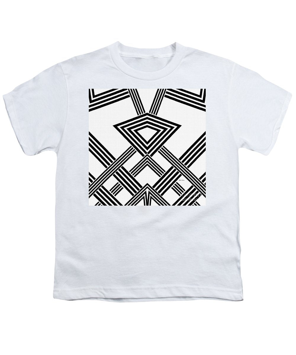 Black And White Diamond - Youth T-Shirt