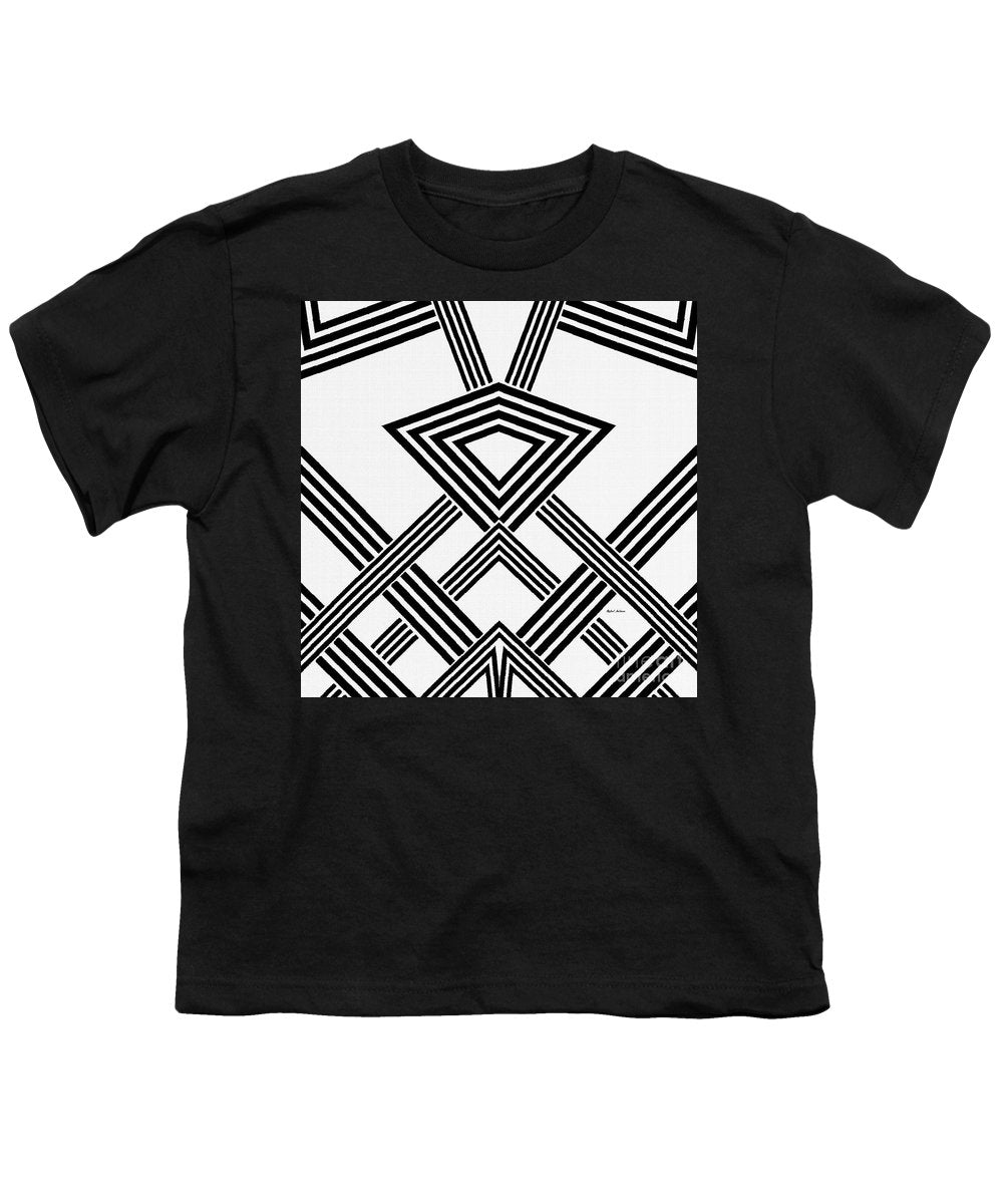 Black And White Diamond - Youth T-Shirt