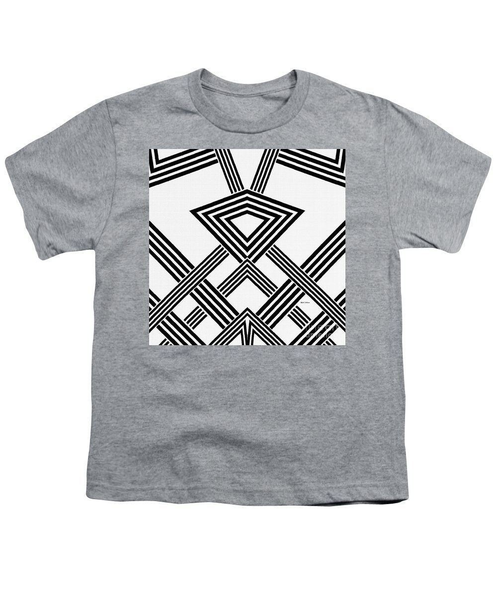 Black And White Diamond - Youth T-Shirt