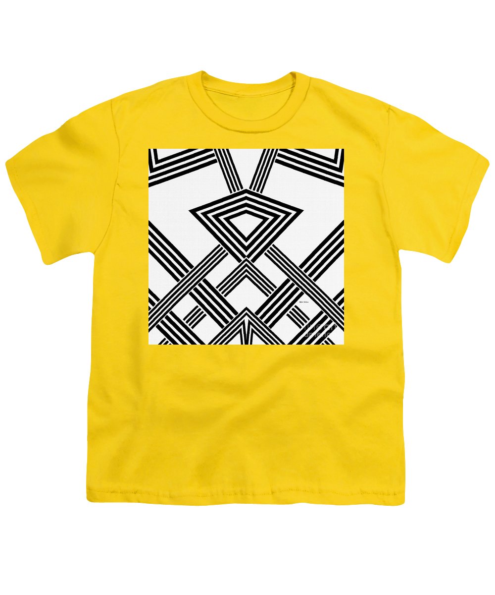 Black And White Diamond - Youth T-Shirt