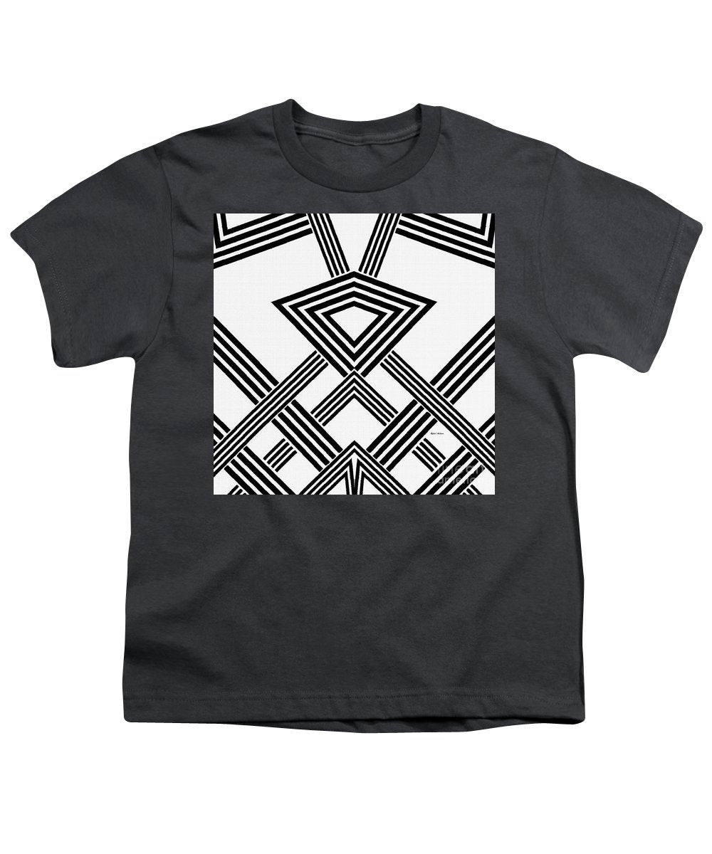 Black And White Diamond - Youth T-Shirt