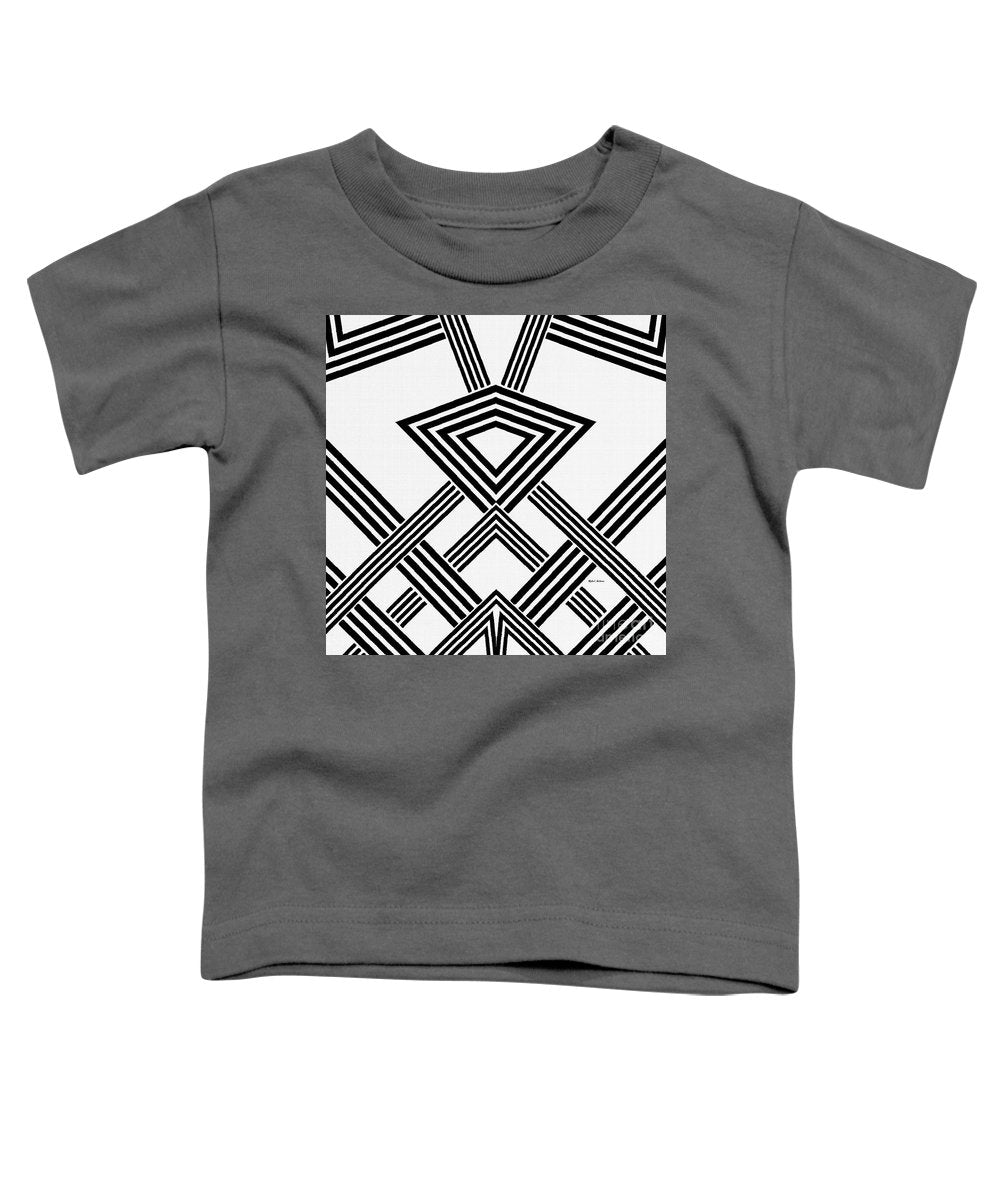 Black And White Diamond - Toddler T-Shirt