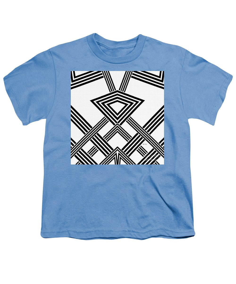 Black And White Diamond - Youth T-Shirt