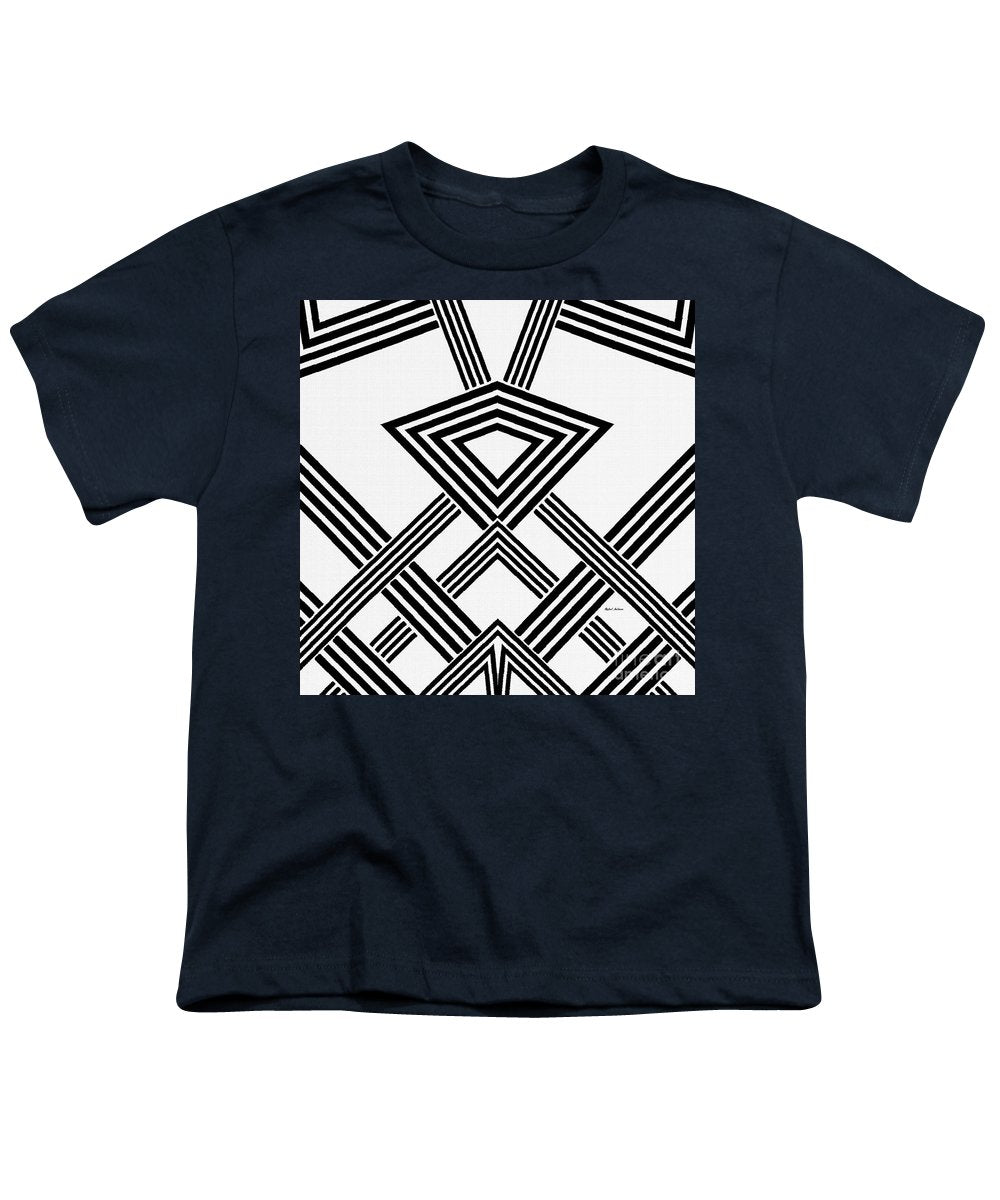 Black And White Diamond - Youth T-Shirt