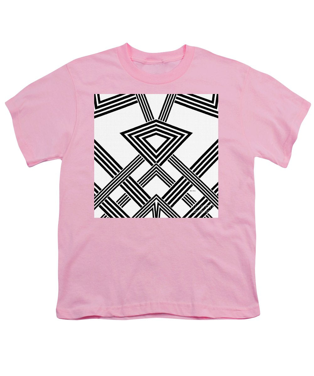 Black And White Diamond - Youth T-Shirt