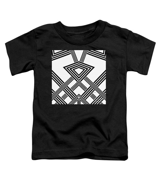 Black And White Diamond - Toddler T-Shirt