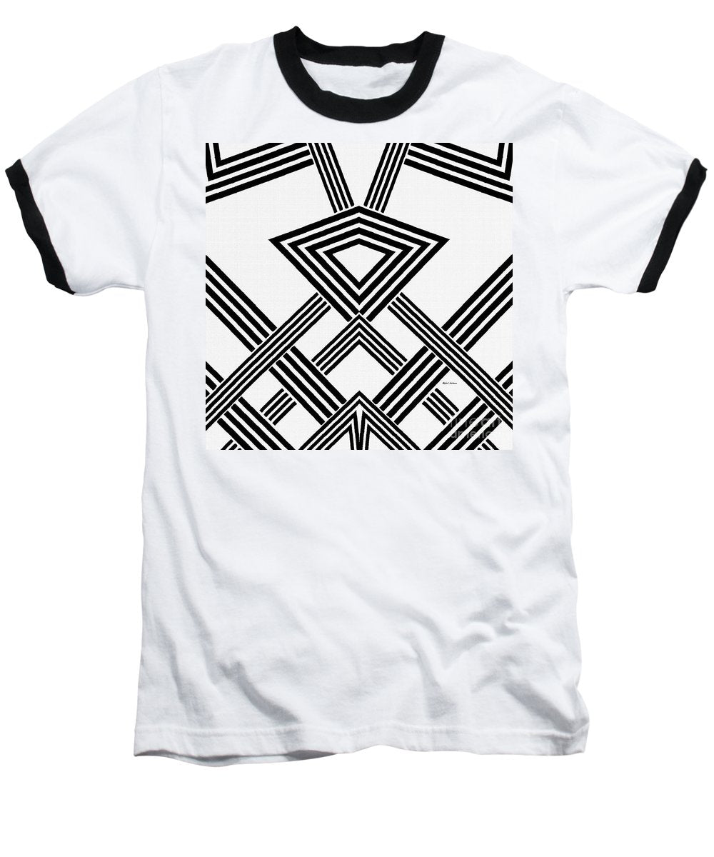 Black And White Diamond - Baseball T-Shirt