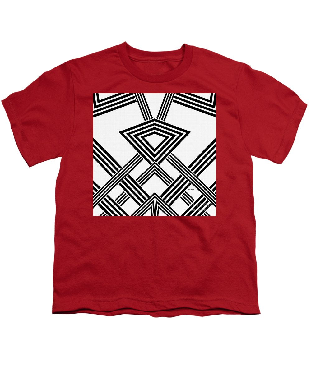 Black And White Diamond - Youth T-Shirt