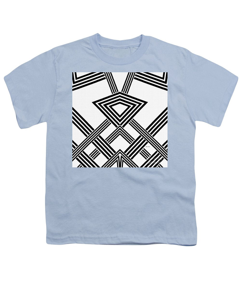 Black And White Diamond - Youth T-Shirt