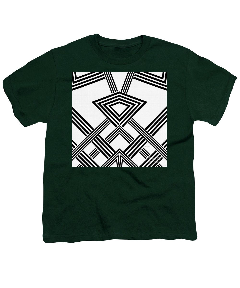 Black And White Diamond - Youth T-Shirt