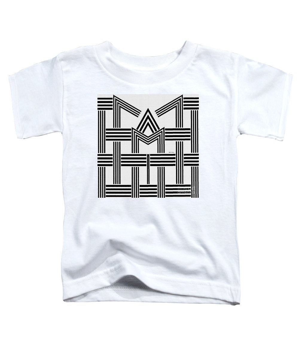 Black And White M - Toddler T-Shirt